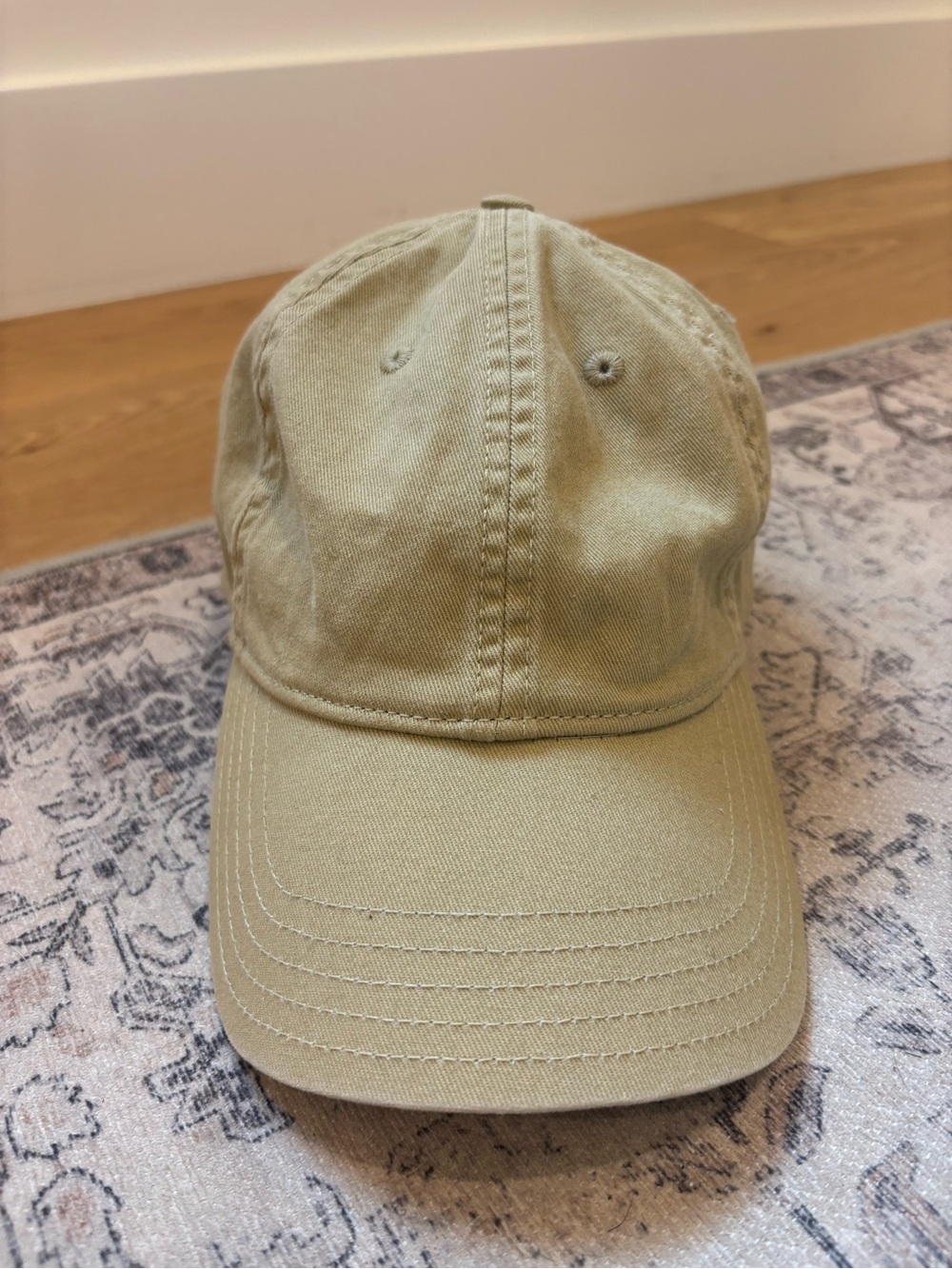 Madewell Olive-Tan Baseball Cap